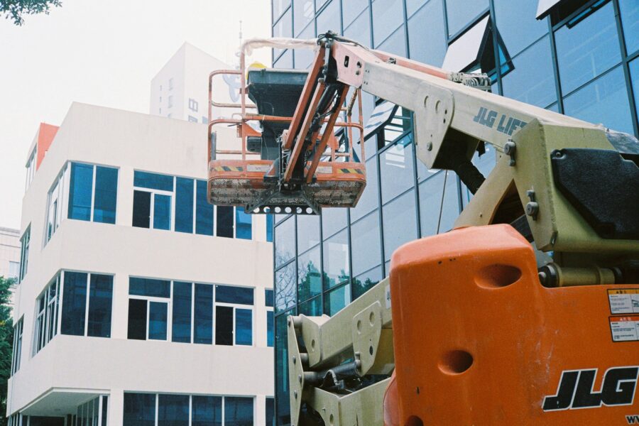 Boom lift aka cherry picker