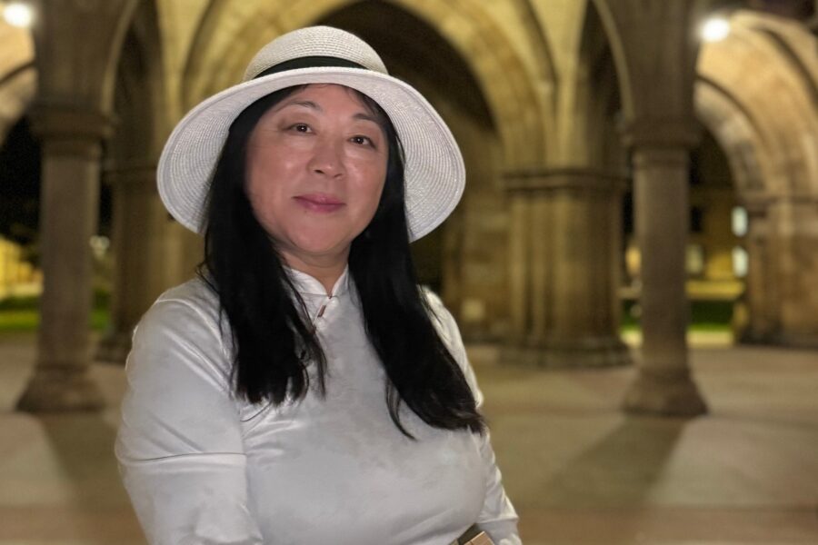 JJ Cheng at the University of Glasgow