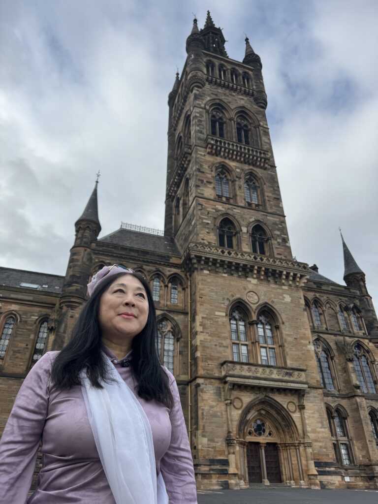 J.J. Cheng at the University of Glasgow