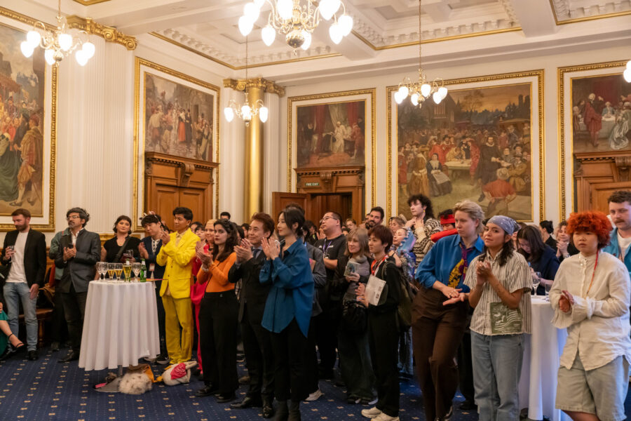 Attendees of the 2026 Edinburgh Fringe Asian Art Awards Awards at the Edinburgh City Chambers (photo credit Matt Sime)