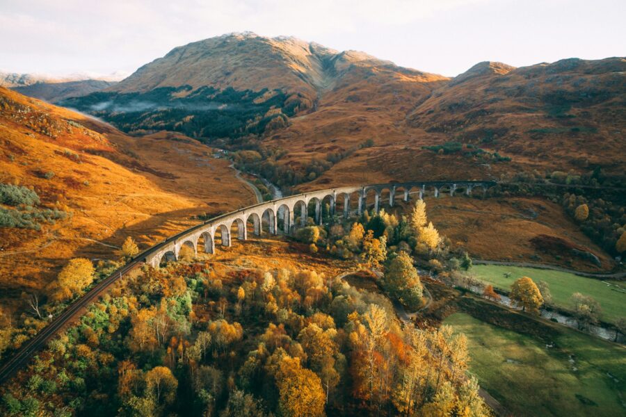 Glenfinnan Viaduct, Fort William, Scotland