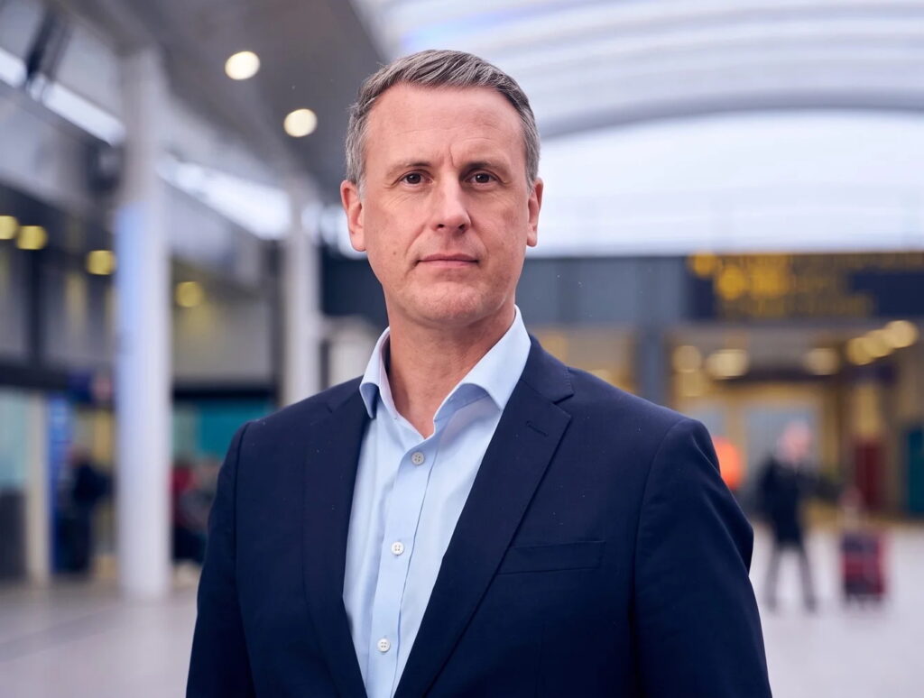 Mark Johnston, incoming CEO of Edinburgh Airport